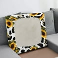 thumbnail image 3 of ZUXONGSY Sunflower Couch Cushion Cover Cow Print 1 Seater Outdoor Patio Couch Cushion Protector Cover Spandex Couch Seat Cushion Slipcover Gifts for Friends and Family, 3 of 5