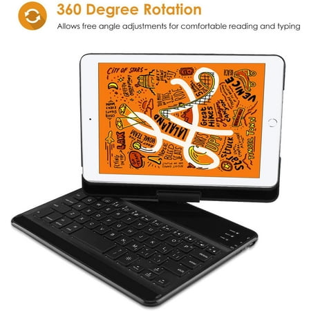 keyboard case rotation swivel degree wireless inch mini procase ipad