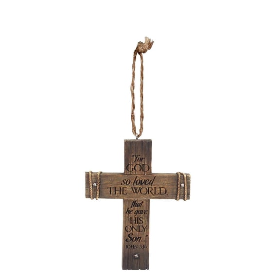 Rugged Cross Ornament