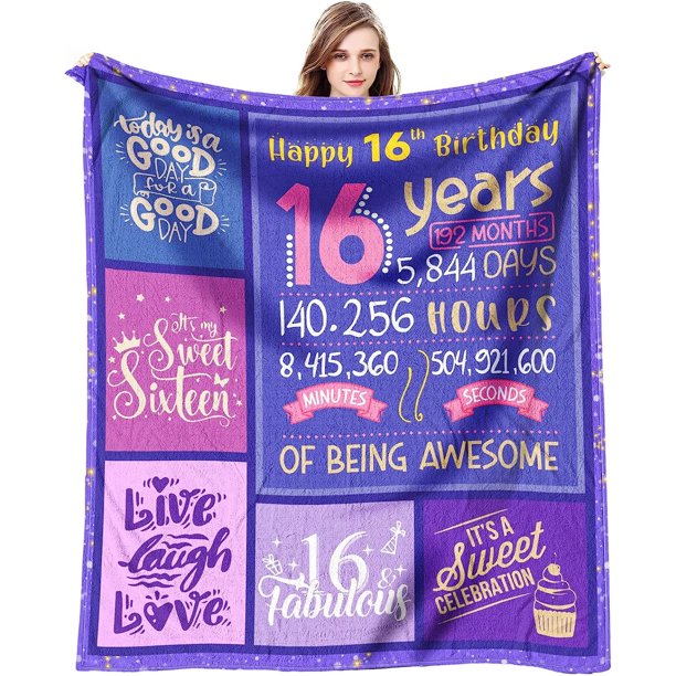 LHSHID Gifts for 9 Year Old Girl Blanket Flannel Soft and Comfortable Anti static Bed Sofa Blanket 50x60in