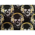 thumbnail image 4 of oneOone Cotton Poplin Yellow Fabric Skull Craft Projects Decor Fabric Printed By The Yard 42 Inch Wide, 4 of 4