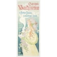 thumbnail image 3 of Henri Privat-Livemont 12x24 Black Modern Framed Museum Art Print Titled - Cacao Van Houten (1897), 3 of 5