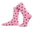 thumbnail image 4 of Couver Women's Patterned Crew Socks, 6-Pack, elegant HEART, Size 9-11, 4 of 5