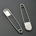 6 Piece Stainless Steel Heavy Duty Safety Pins, Bulk Extra Large Heavy Duty Power Pins for