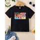 thumbnail image 2 of 1pc Boys' First Day of School Outfit - Oh hey KINDERGARTEN Graphic Tee - Loose Fit Shirt for Boys - Soft Breathable Cotton Top for Picture Day, Classroom Parties, Casual Kids Wear, Casual Round Neck, 2 of 7