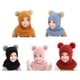 thumbnail image 2 of Gorro de invierno Qarigey con bufanda para niños pequeños color negro, 2 of 6