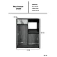 thumbnail image 5 of Gabinete Archivero Organizador de Oficina, Almacenamiento Multifuncional con Puertas, Diseño Moderno y Resistente para Hogar u Oficina., 5 of 5