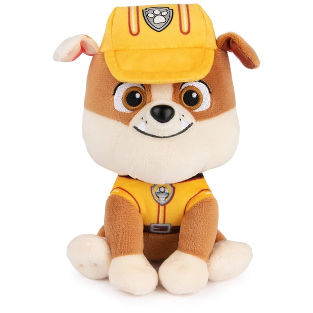 Juguete de peluche GUND Paw Patrol Rubble en construcción exclusiva