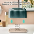 thumbnail image 6 of Btomtd Built In Spring Tissue Box Cover with Storage Function Tissue Box Holder Multifunctional for Home Use, Green, 6 of 6