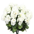 thumbnail image 2 of ZenCart Artificial Begonias Bunch Reusable Wedding Party Decor Faux Flowers Fake Begonia Flowers for Home Interior Garden Porch Decoration, 2 of 8