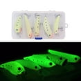 thumbnail image 4 of MasteelfCA 5pcs 3D Luminous Plastic Baits Fish Lures Creative Bionic Baits Life-Like Go Fishing Accessories for Outdoor Outside with Storage Box, 4 of 7