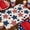 C, variant on Disposable Placemats,Patriotic Placemats,Disposable Placemats 4th of July Memorial Day Place Mats,Linen Patriotic Freedom Stars Table Mats for Holiday Indoor Outdoor Party Kitchen(A)