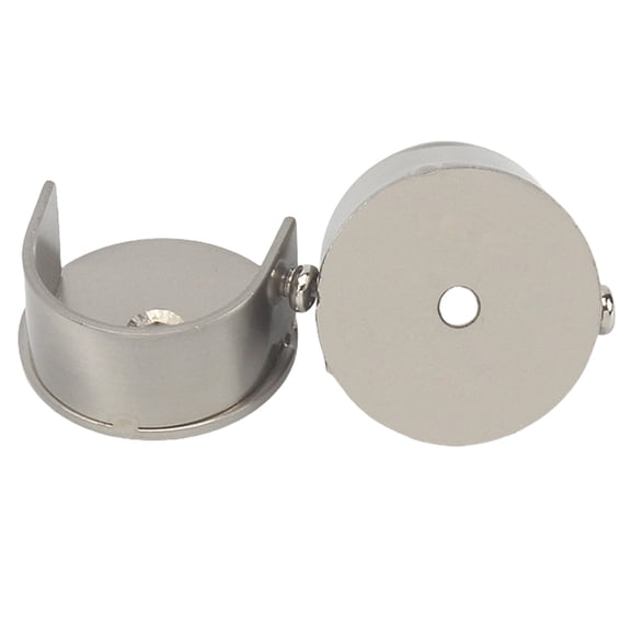 Wall Mount Curtain Support Brackets for 28mm Rods Elegant Designing Pack of 2
