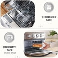 thumbnail image 3 of 5 Pack 36 Oz Glass Meal Prep Containers with Lids, Reusable Glass Food Storage Containers with Lids, Leak Proof, Microwave, Oven, Freezer and Dishwasher Safe (Gray), 3 of 6