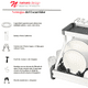 thumbnail image 5 of Escurridor de Aluminio Dos Niveles Sydney – Namaro Design, 5 of 5