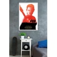thumbnail image 2 of Star Wars: The Force Awakens - Rey Badge Wall Poster, 22.375" x 34", Framed, 2 of 2