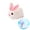A-Blue, variant on Automatic Rolling Cat Toy with Bunny Figure Inside, Interactive Moving Ball for Indoor Cats Exercise, Self Play Entertainer, Fun Pet Gift for Cat Lover