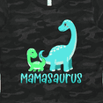 thumbnail image 4 of Inktastic Mamasaurus with Cute Brontosaurus Family Women's T-Shirt, 4 of 5