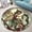 Fairy With Candy Cane, variant on Circle Area Rug, Forest Spirit Wolf 2 Washable Non-Slip Floor Carpet, Soft Rug for Living Room Bedroom Decor 24 Inch