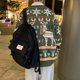 thumbnail image 3 of Suéter de estilo étnico de moda nacional de otoño e invierno, camisa de punto retro japonesa para hombre, camisa básica holgada para pareja, 3 of 6