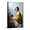 A Young Woman Seated At The Virginals, variant on Johannes Vermeer Painting The Geographer by Vermeer Canvas Art Framed Wall Art