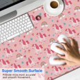 thumbnail image 2 of Long Mouse Pads for Desk,Pink Cartoon Unicorn Rainbow Heart Flower Desk Mats on Top Of Desks, Desk Mouse Pad Extra Large with 3mm Non-Slip Base and Stitched Edge for Gaming,Work,Home 47.3"x23.6", 2 of 5