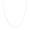 White, variant on 10K White Gold 16" 0.80mm Replacement Rope Chain Necklace w/ 5mm Spring Ring - Women