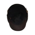 thumbnail image 7 of Hat Berets Men Real Leather Flat Caps Male Adjustable Coffee Duckbill Hat Autumn Winter Luxury Directors Caps ,Unique Design, 7 of 7