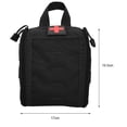 thumbnail image 5 of Bolsa médica EDC, paquete de herramientas vacías, organizador para camping, senderismo, caza (verde), 5 of 5