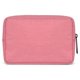 thumbnail image 2 of Bewildely Estuche portátil para bolsa de almacenamiento, organizador de dispositivos USB Digital, Cable para auriculares de viaje Almacenamiento y organización del hogar rosado S, 2 of 5