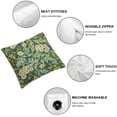 thumbnail image 4 of Nawypu  William Morris Jasmine Decorative Throw Pillow Covers Soft Throw Pillow Case Home Decor Living Room Cushion Case for Bed Couch Car 2pc, 4 of 6