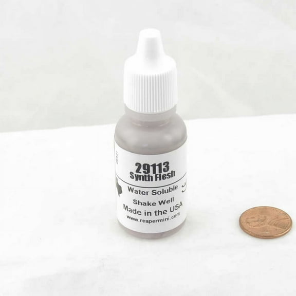 Synth Flesh Acrylic Reaper Master Series Hobby Paint .5oz Dropper Bottle Reaper Miniatures
