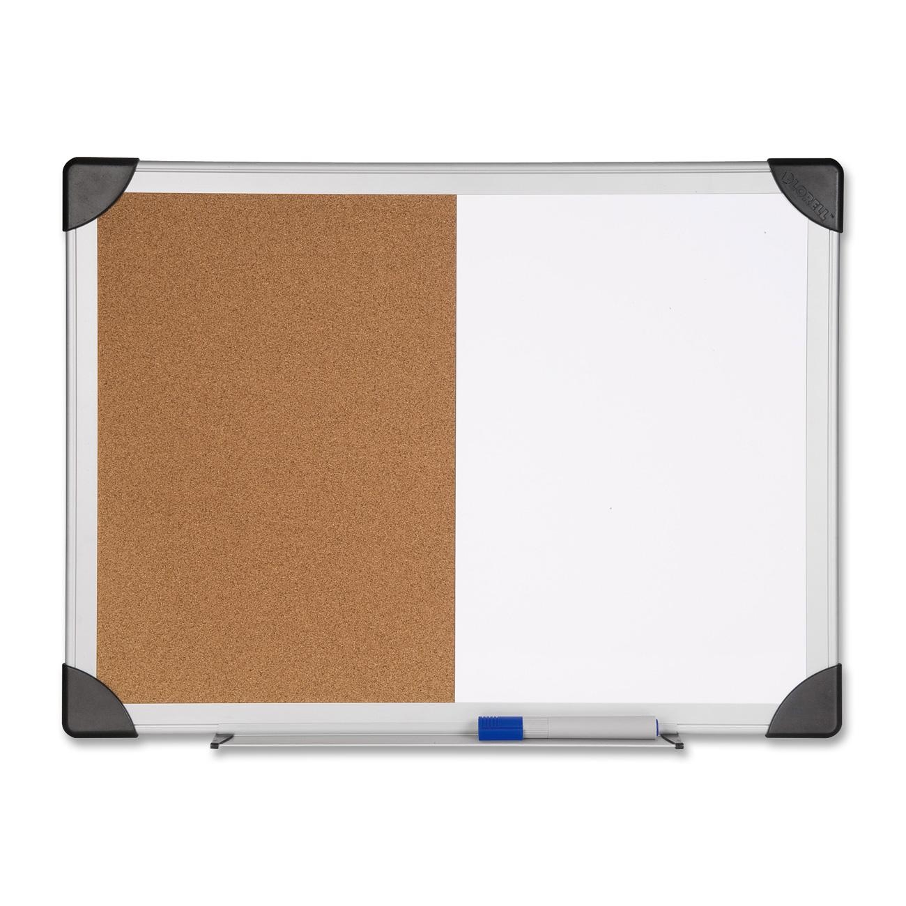 Lorell Dry Erase/Cork Board Combination