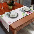 thumbnail image 3 of The Wedding Party Table Runner, Modern Minimalism Table Throw Tablecloth, For Kitchen Dining Living Room, Show Wedding Party Table Setting Decor, 3 of 5