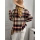 thumbnail image 4 of Abrigos casuales a cuadros en contraste para mujer de TEELYNN, abrigo de invierno de manga larga con bolsillos grandes estilo vintage, prendas de vestir elegantes y holgadas de lana 2022, 4 of 5