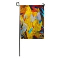 thumbnail image 1 of LADDKE Floral Bouquet Abstraction in The Modern of Kandinsky Executed Oil Garden Flag Decorative Flag House Banner 28x40 inch, 1 of 2