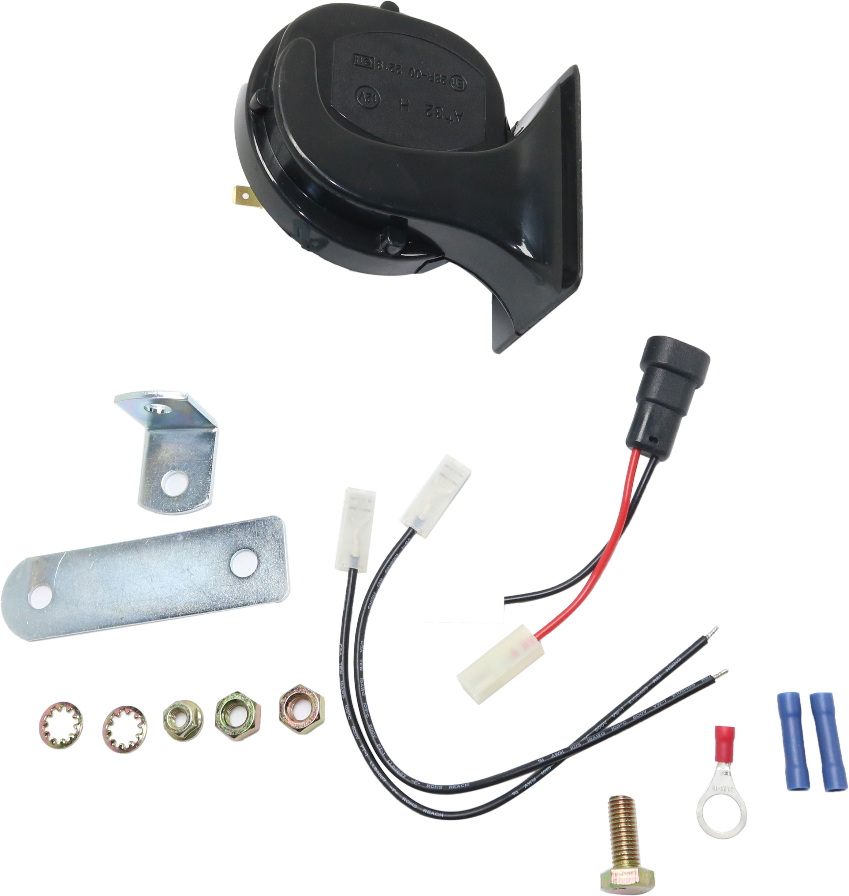 Replacement REPC502502 Horn Compatible with 2000-2005 Buick LeSabre 1999-2000, 2002-2006 Cadillac Escalade 6Cyl 8Cyl 3.8L 5.7L 5.3L 6.0L High
