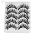 thumbnail image 1 of 5 pares de pestañas postizas de visón de imitación 3D, extensiones de pestañas postizas reutilizables multicapa hechas a mano largas y finas naturales, herramientas de maquillaje de ojos Tan Jianjun  unisex, 1 of 2