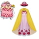 thumbnail image 3 of Disfraz de cosplay de anime de ONE PIECE Charlotte Linlin, vestido, capa, sombrero, conjunto completo, vestido para mujer, atuendos para Comic Con, 3 of 5