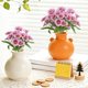 thumbnail image 4 of Flores de seda de pensamiento artificial Arreglo floral artificial para decoración de bodas, hogares y hoteles, 4 of 5