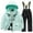 A-Green, variant on Winter Snow Suit Kids 3-12 Warm Windproof and Waterproof Snowsuits Heavyweight Performance Ski Suit Green