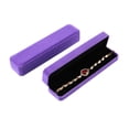 thumbnail image 4 of Yesbay Velvet Necklace Gift Box Jewelry Storage Gift Box Dust-Proof Flip-Top Design Bracelets Necklaces Anklets Jewelry Presentation Box, 4 of 8