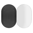 thumbnail image 5 of Fichiouy Bathroom Mirror Cabinet Oval Wall Mounted Cabinet Storage Cabinet with Mirror for Bathroom 19.76" x 30.82", 5 of 12