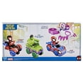 thumbnail image 5 of Marvel Spidey and His Amazing Friends Hero Wheels Pack Toy Vehicle and Action Figure Set, 5 of 5