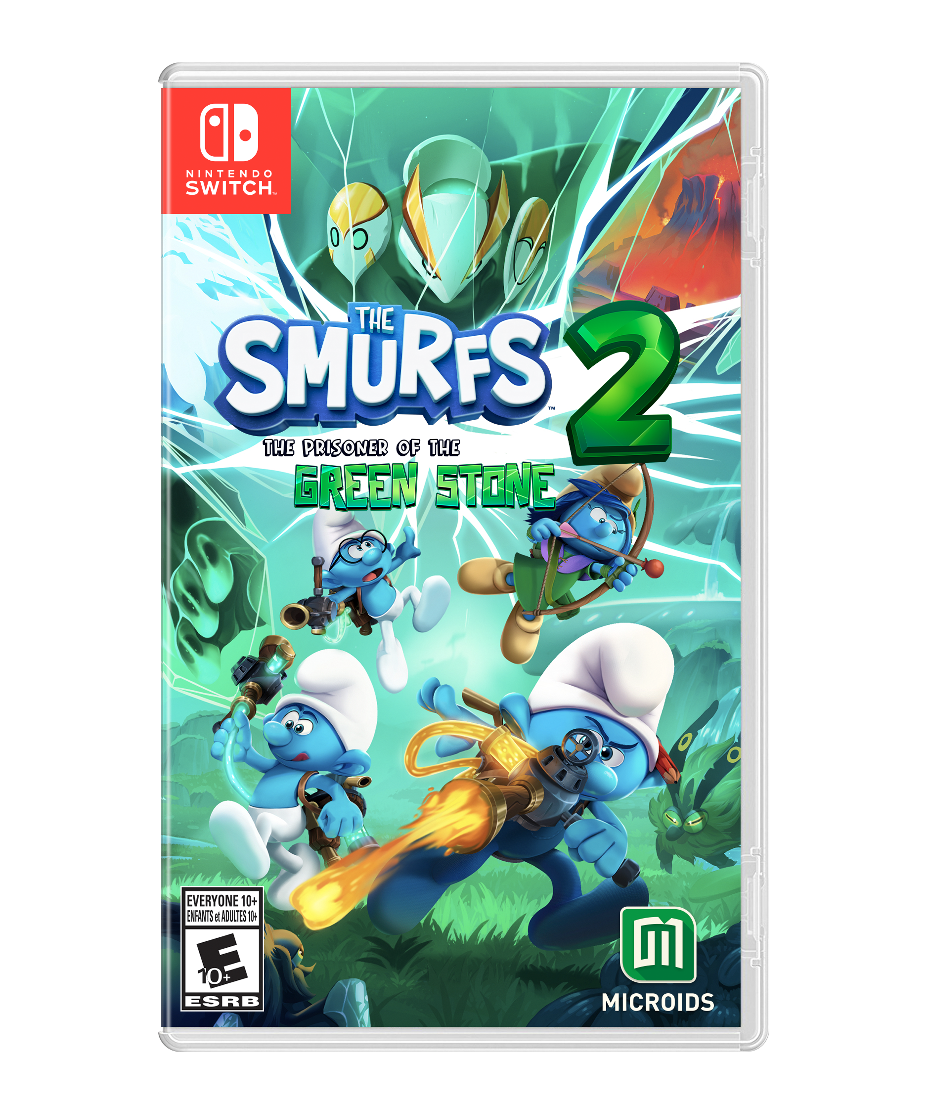 新品未使用SMURFS KART TURBO EDITION任天堂 Switch Smurfs Kart: Turbo Edition Family Racing Game for Nintendo