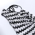 thumbnail image 4 of Gibobby Bañador de Bikini Traje de baño de playa con estampado de malla sexy para mujer conjuntos(Negro,CH), 4 of 5