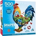 thumbnail image 2 of 500 Pc Shaped Rooster Puzzle - The Rooster's Song, 2 of 3