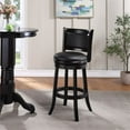 thumbnail image 4 of Boraam 45829 Augusta 29" Bar Stool - Black, 4 of 9