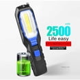 thumbnail image 3 of Kearding Reparación de automóviles Luz de trabajo Super brillante LED Luz fuerte Linterna Imán USB Recargable Iluminación de emergencia Iluminación novedosa Kearding HA016748-00, 3 of 6