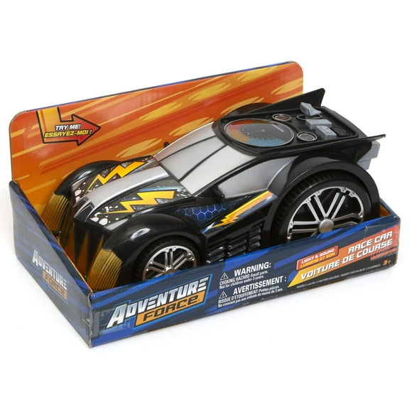 Super voiture de course accélérée - noir